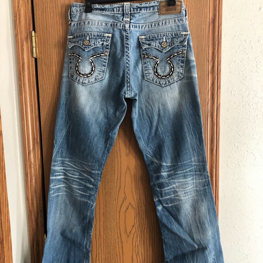 Big Star boot cut jeans.